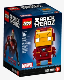 Iron Man Brick Headz, HD Png Download, Free Download