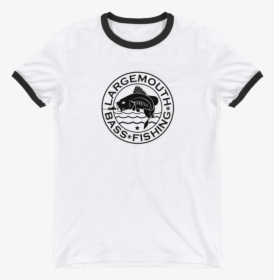 Largemouth Bass Fishing, Ringer T-shirt, HD Png Download, Free Download