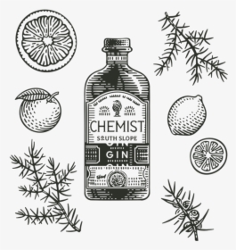 Best American Gin - Chemist Of South Slope, HD Png Download, Free Download