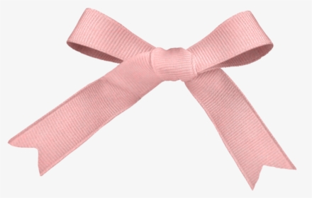 Baby Pink Bow Png-pluspng - Transparent Background Pink Ribbon Bow, Png Download, Free Download