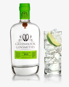 Greenhook Gin American Dry W/ Glass - Greenhook Ginsmiths, HD Png Download, Free Download