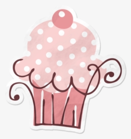 #cupcake #pink #tumblr #kawaiistickers #cakes - Birthday Wishes We Heart, HD Png Download, Free Download