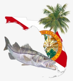 State Florida Flag Map, HD Png Download, Free Download