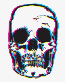 #skull #trendy #trippy #tumblr #vsco #freetoedit - Skull Png, Transparent Png, Free Download