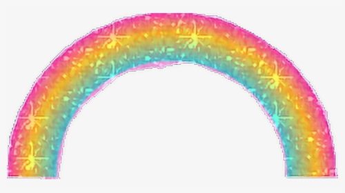 #rainbow #animated #pixel #tumblr #trippy - Glitter Rainbow Png, Transparent Png, Free Download