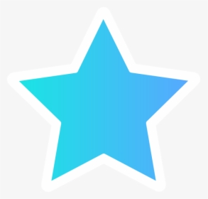 Star Vector Png - Blue Stars Vector Png, Transparent Png, Free Download