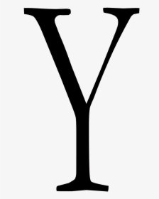 Letter Y Alphabet Typography Png Image - Alphabet Y Images Png, Transparent Png, Free Download