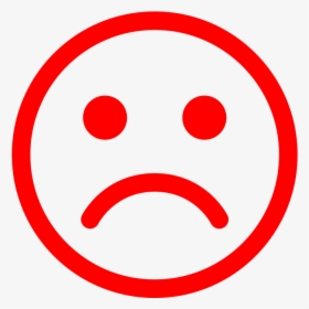 Emote Sad Face - Frown Icon, HD Png Download, Free Download