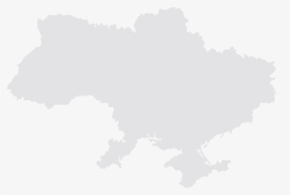 Ukraine Map White Png, Transparent Png, Free Download