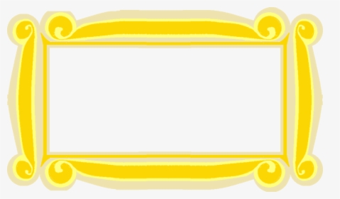 Friends Yellow Frame Clipart, HD Png Download, Free Download