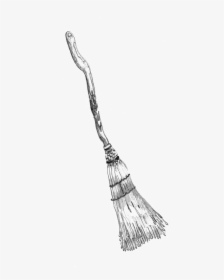 Straw Broom - Broom Sketch Png, Transparent Png, Free Download