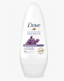 Dove Calm & Soothe Roll-on 40ml - Dove Nourishing Secrets Deodorant, HD Png Download, Free Download