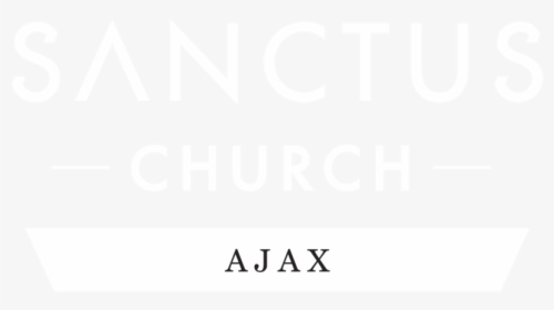 Sanctus Ajax Logo Reverse Rgb - Tan, HD Png Download, Free Download