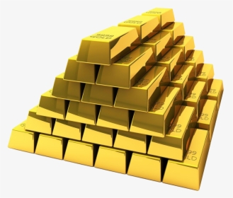 Gold Png Clipart - Pile Of Gold Bars, Transparent Png, Free Download