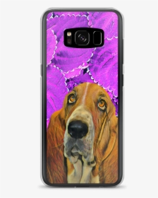 Cute Cell Case With Basset Hound - Samsung, HD Png Download, Free Download
