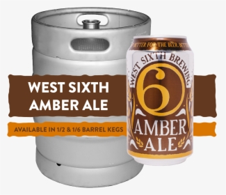 Keg Sales Amber-01 - West Sixth Ipa - West Sixth Brewing Company, HD Png Download, Free Download
