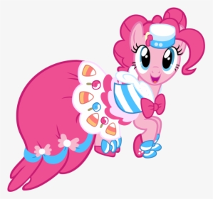 Pinkie Pie Rainbow Dash Fluttershy Princess Celestia - My Little Pony Pinkie Pie Gala, HD Png Download, Free Download