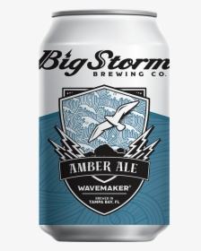 Big Storm Brewery Beer - Big Storm Brewing Wavemaker, HD Png Download, Free Download