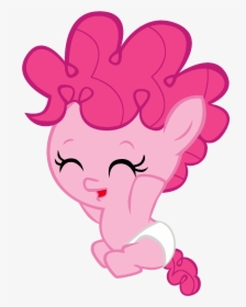 Pinkie Pie Rainbow Dash Twilight Sparkle Princess Celestia - Mlp Baby Pinkie Pie, HD Png Download, Free Download