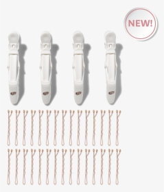 Clip Kit Primary Image" title="clip Kit Primary Image - T3 4 Sectioning Clips And 30 Bobby Pins, HD Png Download, Free Download