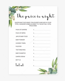 Price Is Right Free Printable, HD Png Download, Free Download