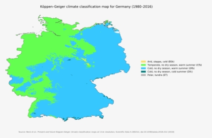 Germany Climate Zones, HD Png Download, Free Download