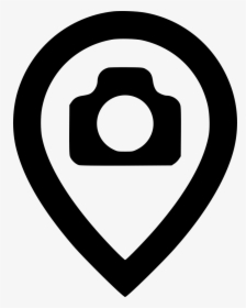 Pin Camera - Black & White Logo, HD Png Download, Free Download