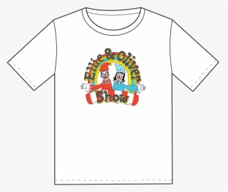 Ellie & Oliver Show T-shirt - Illustration, HD Png Download, Free Download