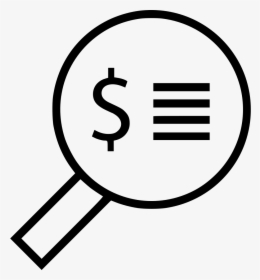Find Look Search Details Money Contract Terms - Interest Rates Icon Png Free, Transparent Png, Free Download