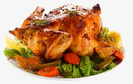 Roast Chicken Dinner Png, Transparent Png, Free Download