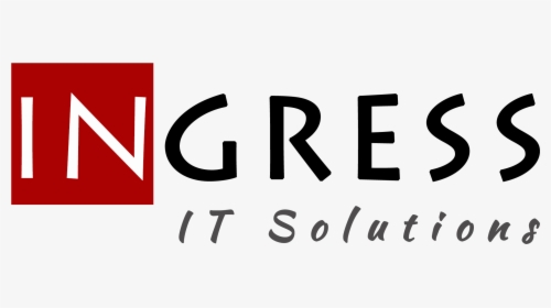 Ingress It Solutions - Black-and-white, HD Png Download, Free Download