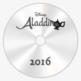 Print Only Dvd Black On Silver - Disney's Aladdin Jr, HD Png Download, Free Download