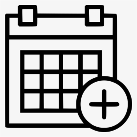 Add Calendar - Calendar Add Icons Png, Transparent Png, Free Download