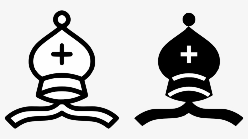 Black Bishop Chess Piece, HD Png Download, Free Download