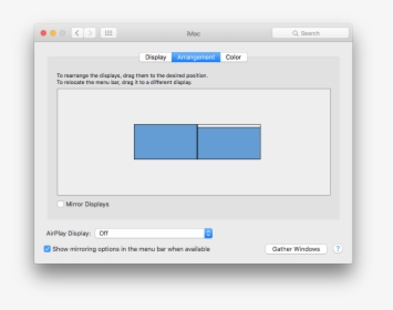 Display Setup - Swap Display Powerpoint Mac, HD Png Download, Free Download