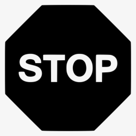 Stop Sign - Stop Sign Icon Svg, HD Png Download, Free Download