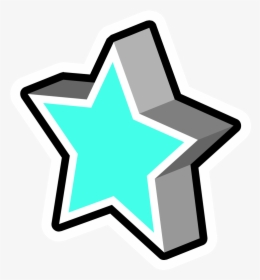 Official Club Penguin Online Wiki - Club Penguin Star Pin, HD Png Download, Free Download