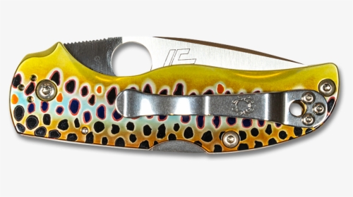Abel & Spyderco Native® - Utility Knife, HD Png Download, Free Download