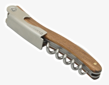 Waiter"s Knife Laguiole, Zebrawood Handle - Utility Knife, HD Png Download, Free Download