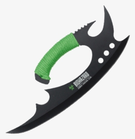 Zombie Biohazard Hand Knife - Hacha Zombie, HD Png Download, Free Download