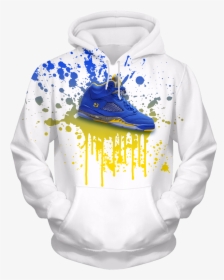 Blue And Yellow Hoodie, HD Png Download, Free Download