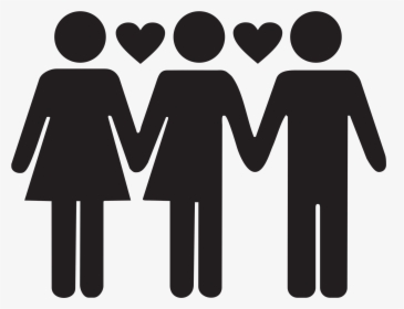 File - Polyfigure - Monogamy Clipart, HD Png Download, Free Download