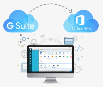 Gsuite To Office 365 Migration - G Suite To Office 365 Migration, HD Png Download, Free Download