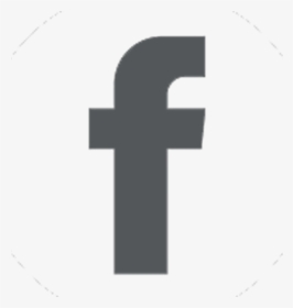 Connect With Us - Facebook Icon Gray Png, Transparent Png, Free Download