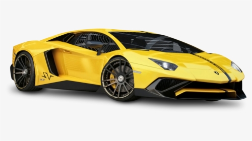 Lamborghini Aventador Yellow Car Png Image - Lamborghini Aventador Png, Transparent Png, Free Download