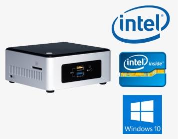 Intel Nuc Computer With N3050 8gb 240gb Ssd Win10 - Intel Inside Pentium D, HD Png Download, Free Download