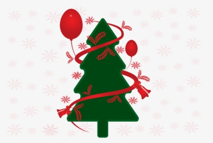 Merry Christmas Tree Vector Design Example Image - Christmas Day, HD Png Download, Free Download