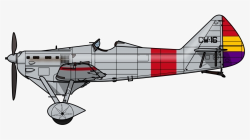 510 Profile - Dewoitine D 510 Th, HD Png Download, Free Download