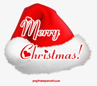 Merry Christmas Santa Claus Hat Png - Love You Christian Name, Transparent Png, Free Download