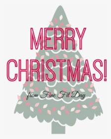 Merry Christmas - Tree, HD Png Download, Free Download